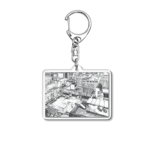 屋上世界 Acrylic Key Chain
