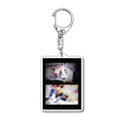 タバコ女子 Acrylic Key Chain