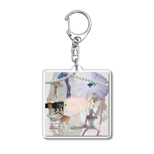 BM24/25 Love the life Acrylic Key Chain