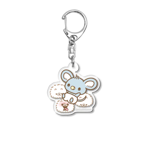 しゃばもんアクキーベビたん Acrylic Key Chain