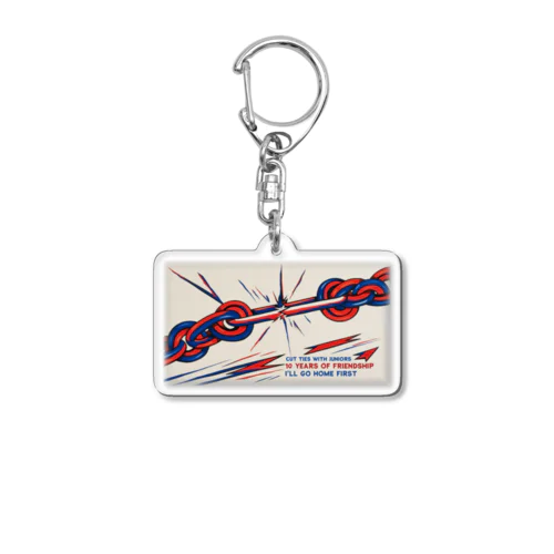 縁切る後輩をタイに置いていくための物たち Acrylic Key Chain