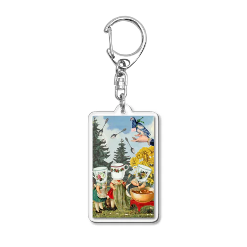 ヴィンテージカップ Acrylic Key Chain