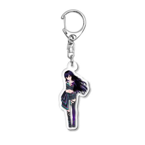 黒色リコアクリルキーホルダー Acrylic Key Chain