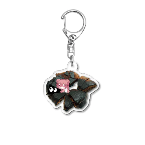 カンカンあり♪【異例のコラボ!?】スリスリくん×カンカン飯 Acrylic Key Chain