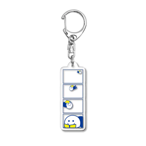 ブックオフ 四コマよむよむ君 Acrylic Key Chain