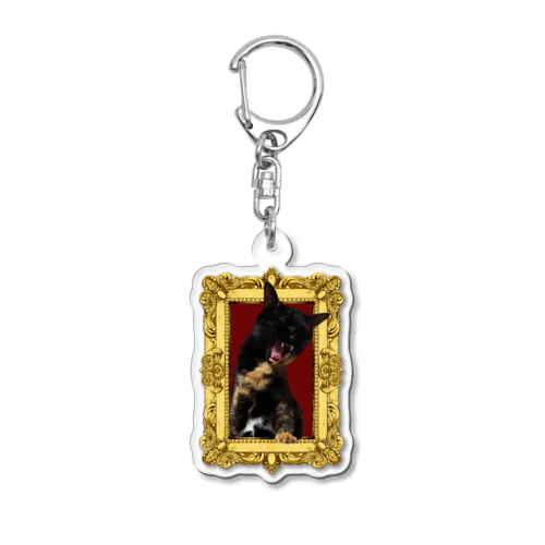 額縁ゆめちゃん Acrylic Key Chain
