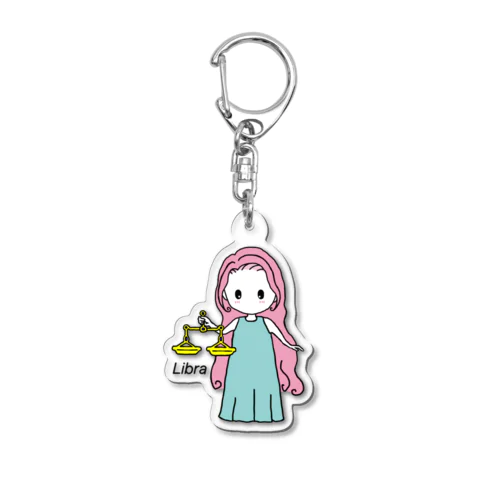 " 10月の天秤座さん Acrylic Key Chain