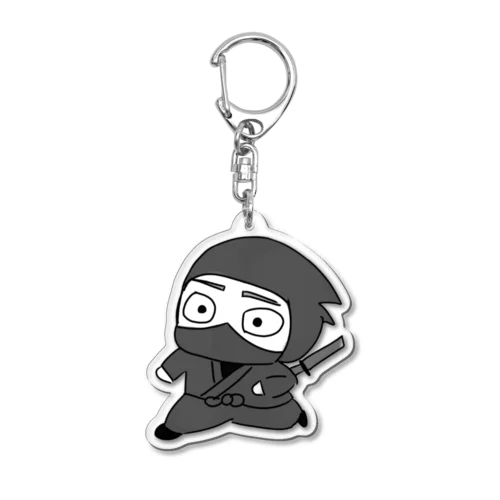 走る忍者 Acrylic Key Chain