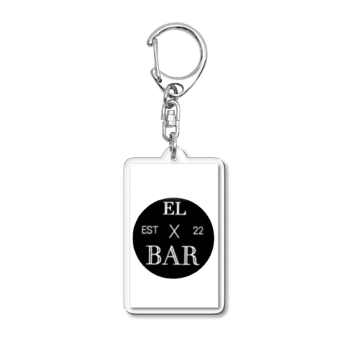 EL BAR CLUB  Acrylic Key Chain