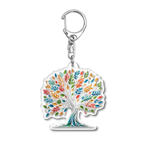 木 Acrylic Key Chain