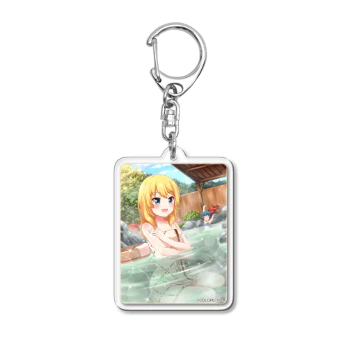 【入浴】花音 Acrylic Key Chain