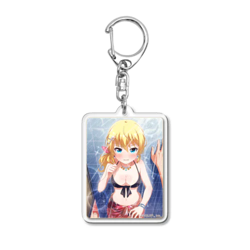 【水着'17】花音 Acrylic Key Chain