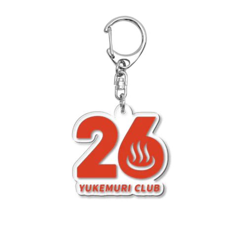 26 YUKEMURI CLUB Acrylic Key Chain