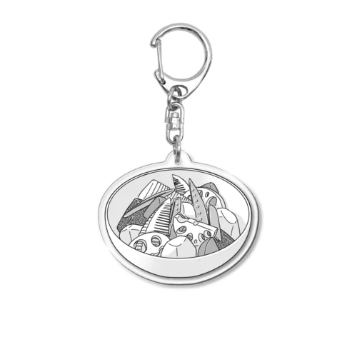 煮物 Acrylic Key Chain