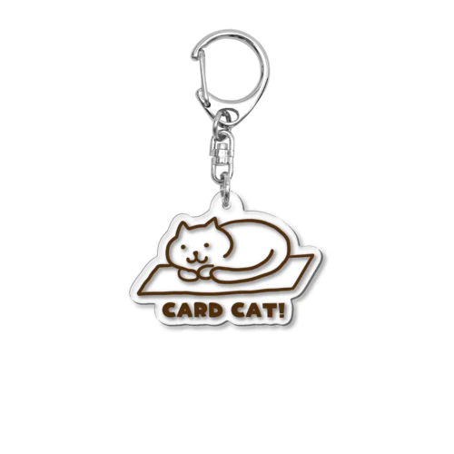 カードねこ！ Acrylic Key Chain