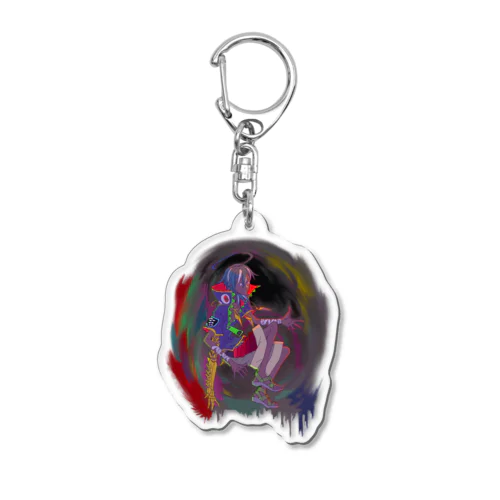 どろどろペトロ Acrylic Key Chain