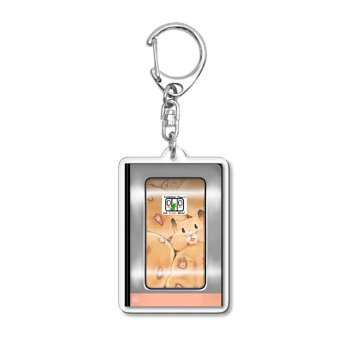 ハムスター☆ラッシュアワー Acrylic Key Chain