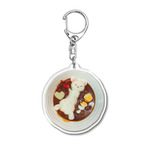 銀ちゃんカレー Acrylic Key Chain