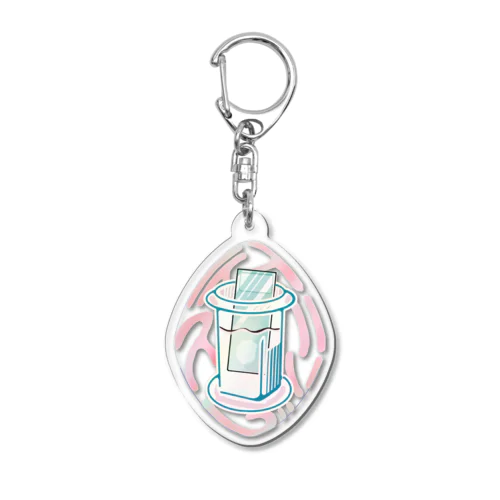染色瓶A Acrylic Key Chain