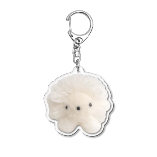 まっしろもさちゃん Acrylic Key Chain