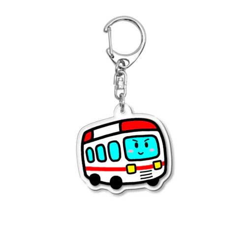 きゅうきゅうしゃさまのアクリルキーホルダー Acrylic Key Chain