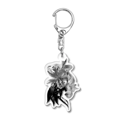 Lily　 Acrylic Key Chain