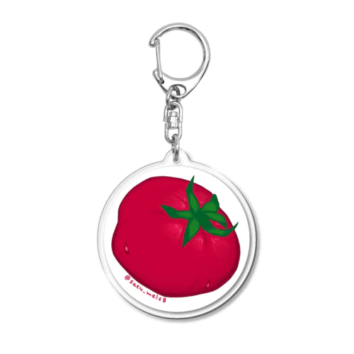 みずみずしいトマト Acrylic Key Chain