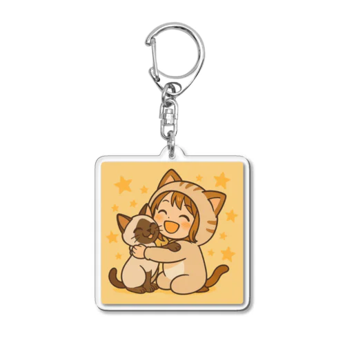 ９月☆⡱ひとひらの配信応援キーホルダー（5,000円分の支援込み） Acrylic Key Chain