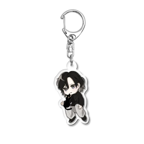 猫背🐈‍⬛ Acrylic Key Chain