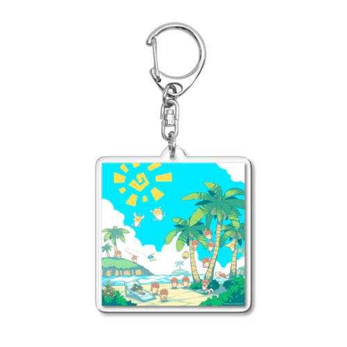 南国ベイベー Acrylic Key Chain