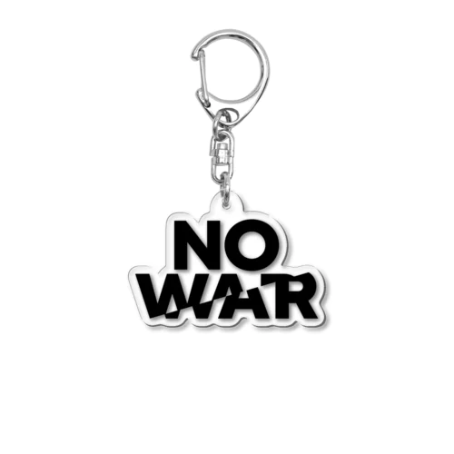 反戦｜NO WAR Acrylic Key Chain