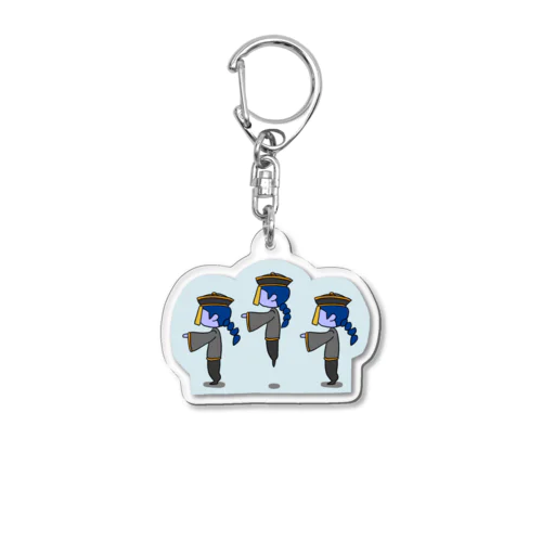 キョンシー3連 Acrylic Key Chain