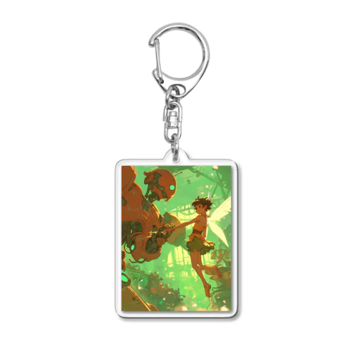Spirit and Tech Acrylic Key Chain