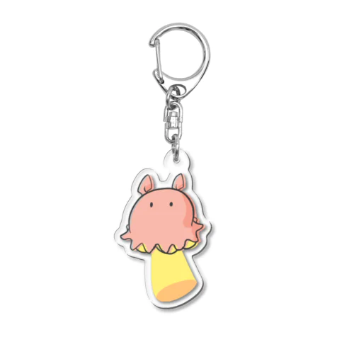 メンダコUFO Acrylic Key Chain