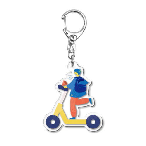 「ドンソク」キーホルダー（ブルー） Acrylic Key Chain