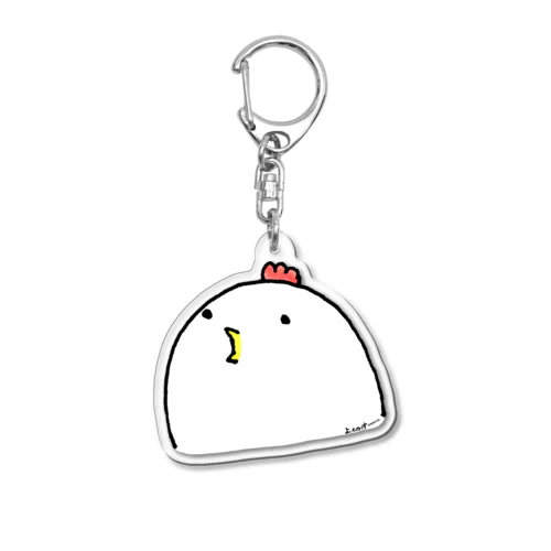 よいものです-ぺこぺことり Acrylic Key Chain