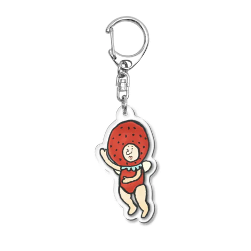 いちごの妖精さん　プレミアム Acrylic Key Chain