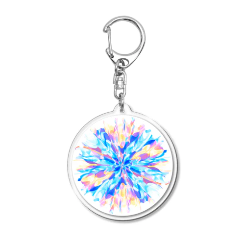 雪の花 Acrylic Key Chain