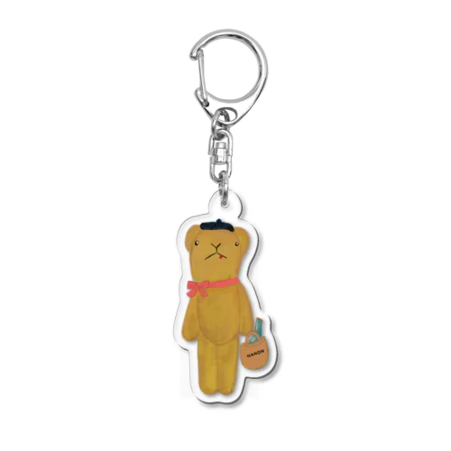 ベロだしベア ピクニックへ行く Acrylic Key Chain