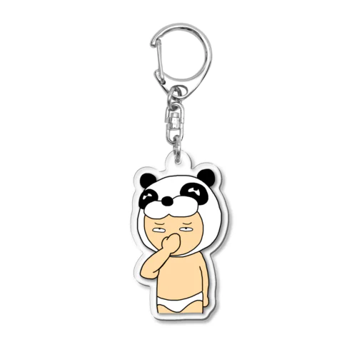 プププッ、パンダ Acrylic Key Chain