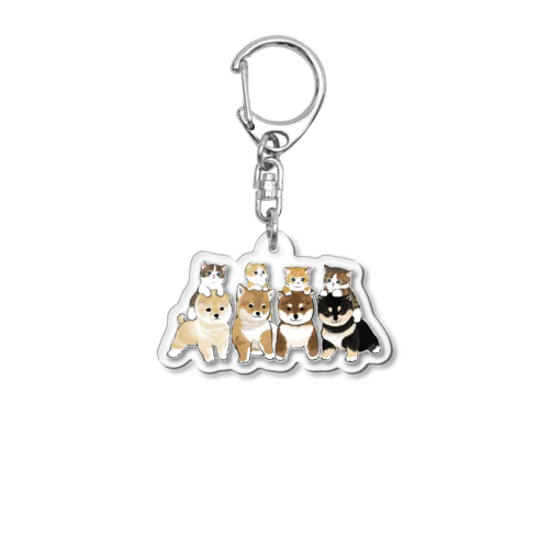 しばにゃん Acrylic Key Chain