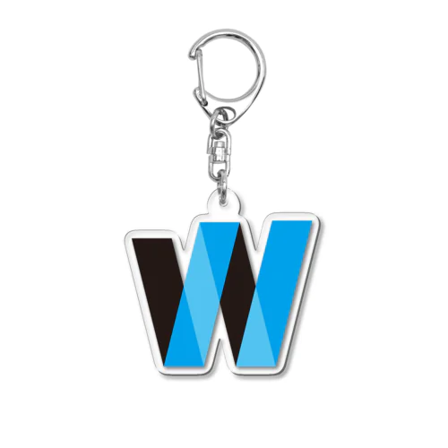 W! Acrylic Key Chain