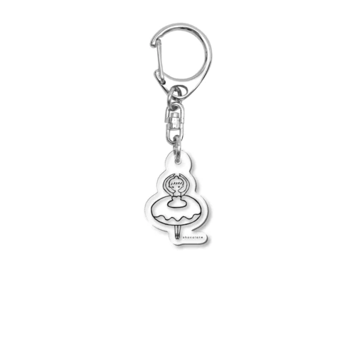 ドーナツチュチュのしょこれーと Acrylic Key Chain