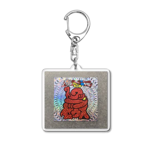 仮 Acrylic Key Chain