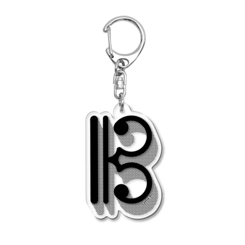 ハ音記号 Acrylic Key Chain