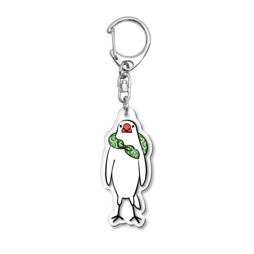 文鳥」アクリルキーホルダーの通販 ∞ SUZURI（スズリ）