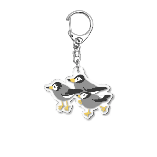 ムクドリ Acrylic Key Chain