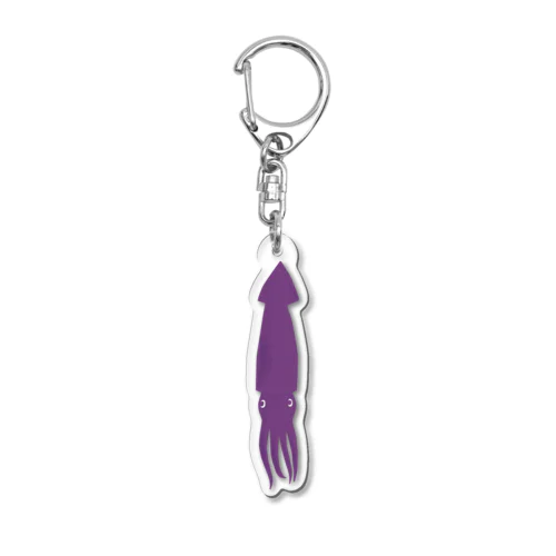 ムラサキイカ Acrylic Key Chain