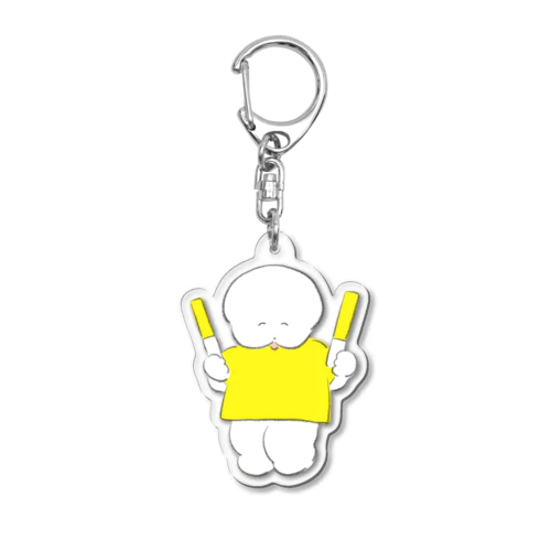 アイドル大好きワヌ山ちゃん💛 Acrylic Key Chain