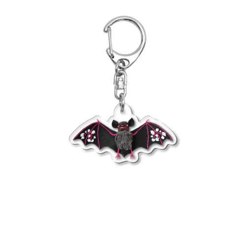 黒蝙蝠 Acrylic Key Chain